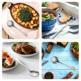 thumbnail image 4 of MesaSe Stainless Steel Colander Flatware Utensils Home Supply Basting Spoon Perforated Reusable Serving Dinner Slotted Banquet, 4 of 6