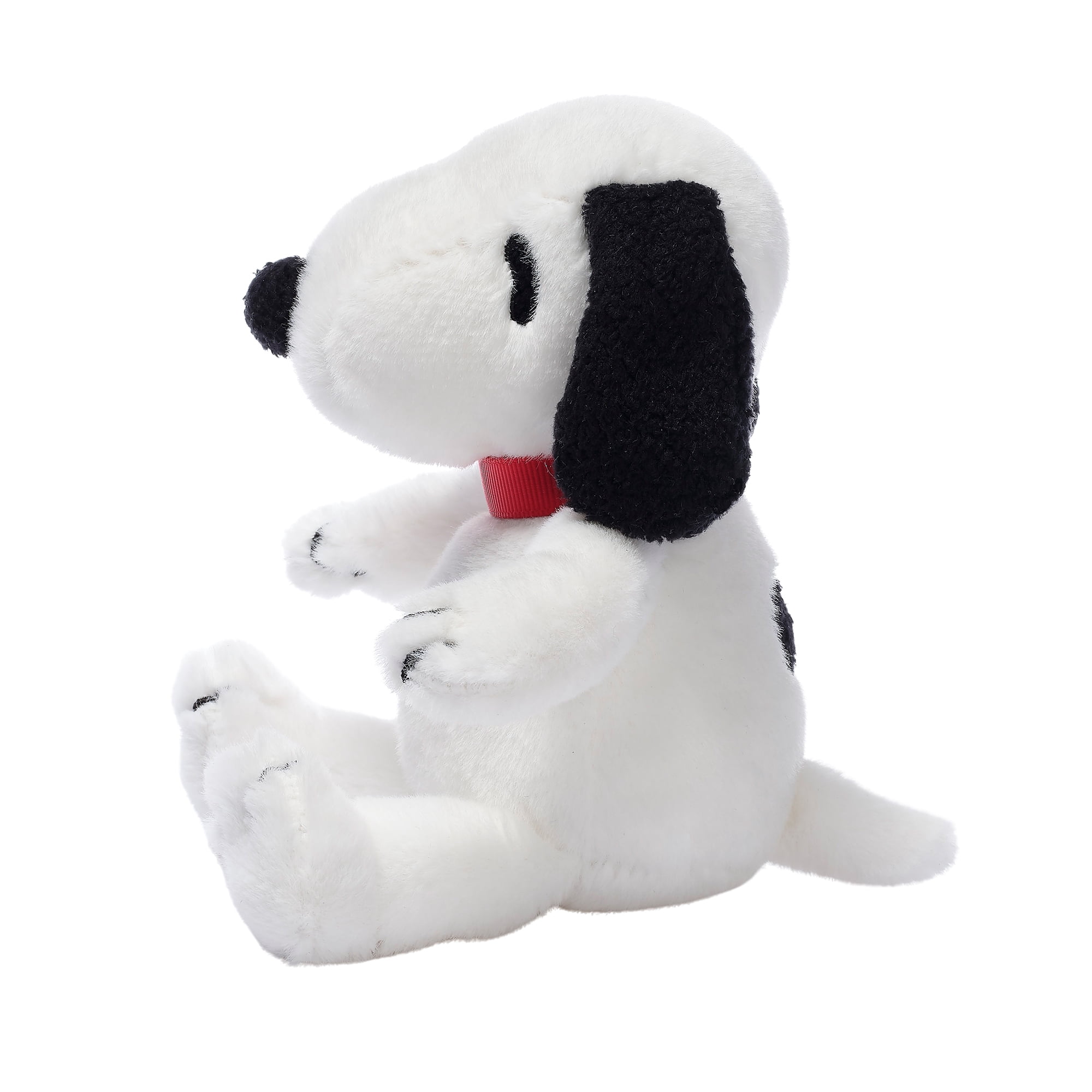Lambs & Ivy Snoopy Muslin Swaddle Blanket & Mini Plush Newborn Baby Gift Set