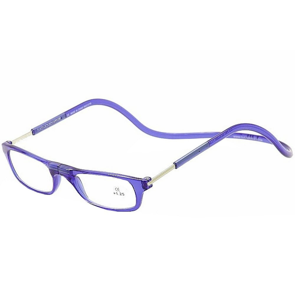 Clic Reader Eyeglasses Original Full Rim Blue Reading Glasses