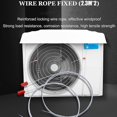 thumbnail image 3 of Outdoor Air Conditioning Unit, Outdoor Window AC Units Protection Cover, Waterproof Defender, Anti-UV Sun Shade Rain Snow Protection for Mini Split Heat Pump Condenser Compressor, 3 of 7
