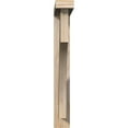 thumbnail image 2 of Ekena Millwork 3 1/2"W x 26"D x 26"H Westlake Block Smooth Bracket w/ Offset Brace, Douglas Fir, 2 of 25
