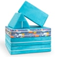 thumbnail image 2 of Jaxx Playscape - Imaginative Modular Furniture Playset/Sofa - Fun Kids Patterns, Mermaids / Aqua, 2 of 5