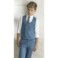 Mosedou Suit for Boys Tuxedo Suit Three Piece Slim Fit Toddler Suit for