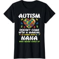 thumbnail image 1 of Playera para Mujer: Conciencia sobre el Autismo "No Viene con Manual" - 100% Algodón, 1 of 7