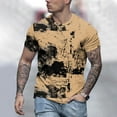 thumbnail image 2 of JAJAHO Mens Short Sleeve T Shirt Funny Printed Crew Neck Regular Fit Summer Top Casual Daily Wear Graphic Tee Trendy Tops, 2 of 4