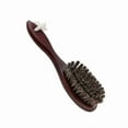 thumbnail image 2 of Horse Hair Wave Hair Beard Brush Hair Comb Wooden Handle Large Curved Comb Men Natural Hair Combs H, 2 of 4