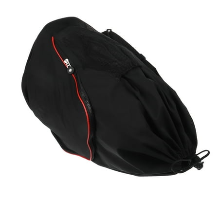 ELAYARD Black Drawstring Backpack for Taekwondo Protective Gear Lightweight Sports Bag