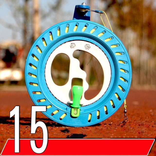 Bobinador de carrete de línea Hugo herramienta de rotación suave de plástico ABS 15cm 100m