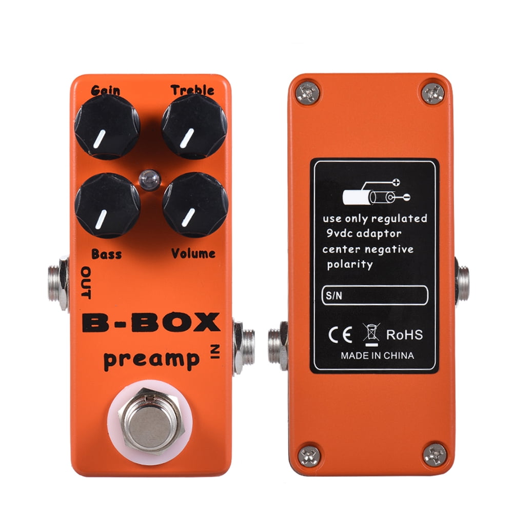 Effect Pedal,box Preamp Pedal Preamp Pedal Metal Rookin Qahm Audio Mewmewcat