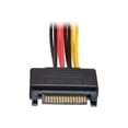 thumbnail image 3 of Eaton Tripp Lite Series 6 Po Serial ATA SATA Power Y Splitter Cable Adapter 15Pin M/F 6 Pouces, 3 of 3