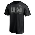 thumbnail image 2 of Men's Black Minnesota Golden Gophers Mist Runner T-Shirt, 2 of 3