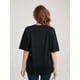 thumbnail image 3 of Camiseta con estampado floral de talla grande, informal, de cuello redondo y manga corta, para mujer, talla grande, para adultos, hombres, mujeres, adolescentes, jóvenes, deportiva, informal., 3 of 8