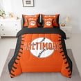thumbnail image 2 of jejeloiu Boys Baseball Game 7-Piece Twin Bedding Sets,Baltimore City Bedding Comforter Set,Ball Gaming Sheet Sets For Teens Boy,Microfiber Bedroom Decor Reversible, 2 of 8