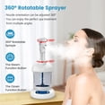 thumbnail image 3 of Facial Steamer Nisperos Nano Ionic Pulverizador giratorio 360°, 3 of 7