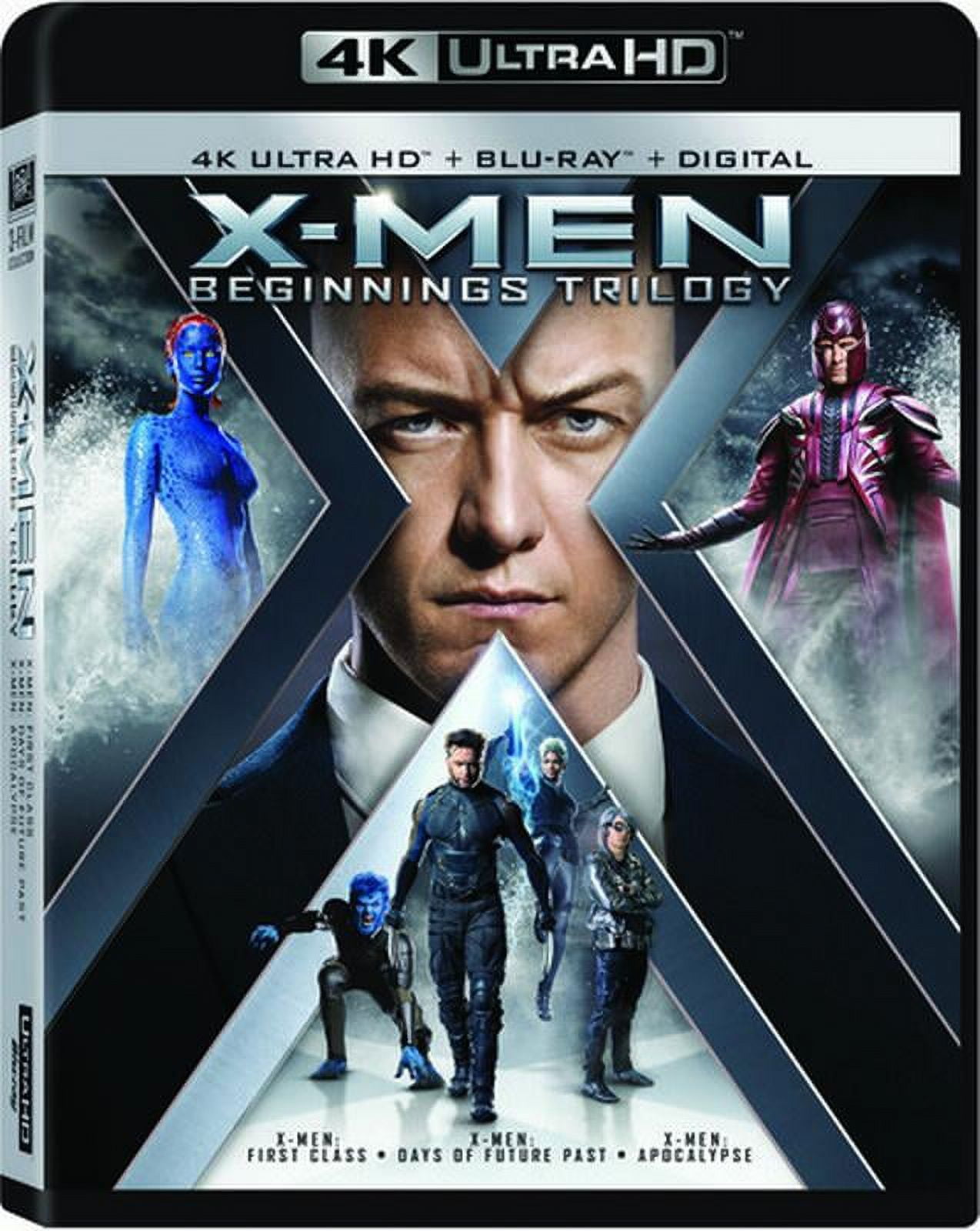 X-Men: 3-Film Collection 4K + Blu-ray + Digital - Walmart.com