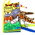 thumbnail image 3 of Animal Tails Cloth Book Baby Toy Cloth Development Books Learning Education Gift, 3 of 4