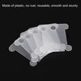 thumbnail image 4 of Uxcell Plastic Floss Bobbins Thread Cards Cross DIY Sewing, Clear 100 Pack, 4 of 5