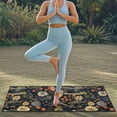 thumbnail image 4 of Xixirimido Dragonfly Mushroom Daisy Floral Print Car Seat Cover Towel – Sweatproof Gym Seat Protector with Non-Slip Backing – Universal Fit Front Seat Mat for Sports, Beach, Swimming,, 4 of 8