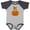 Baseball Heather and Navy, variant on Inktastic Halloween Chihuahua Pumpkin Boys or Girls Baby Bodysuit