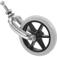 thumbnail image 1 of Wheel Chair Wheels Wheelchair Bearings Front Wheels with Brackets Wheelchair Attachments, 1 of 4