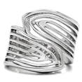 thumbnail image 4 of Silver Womens Ring Anillo Para Mujer Stainless Steel Ring Stella, 4 of 5