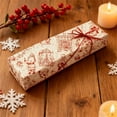 thumbnail image 3 of S Christmas Gift Wrapping Paper With Holiday Patterns, Paper Material For Present Wrapping, Festive Packaging 20X18In 0.2Lb, 3 of 8