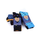 Gallery Seven Men’s Colorful Fun Dress Socks -12 pack