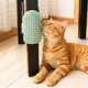 thumbnail image 4 of Aseo automático para gatos Rascador de esquina con varita para gatos Cepillo de silicona para masaje y aseo Ideal para sofás, esquinas y patas, 4 of 8