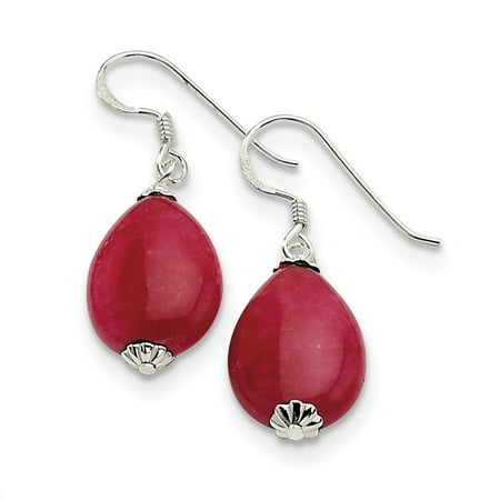 Saris And Things 925 Sterling Silver Red Agate Earrings 925 Sterling Silver Red Agate Earrings
