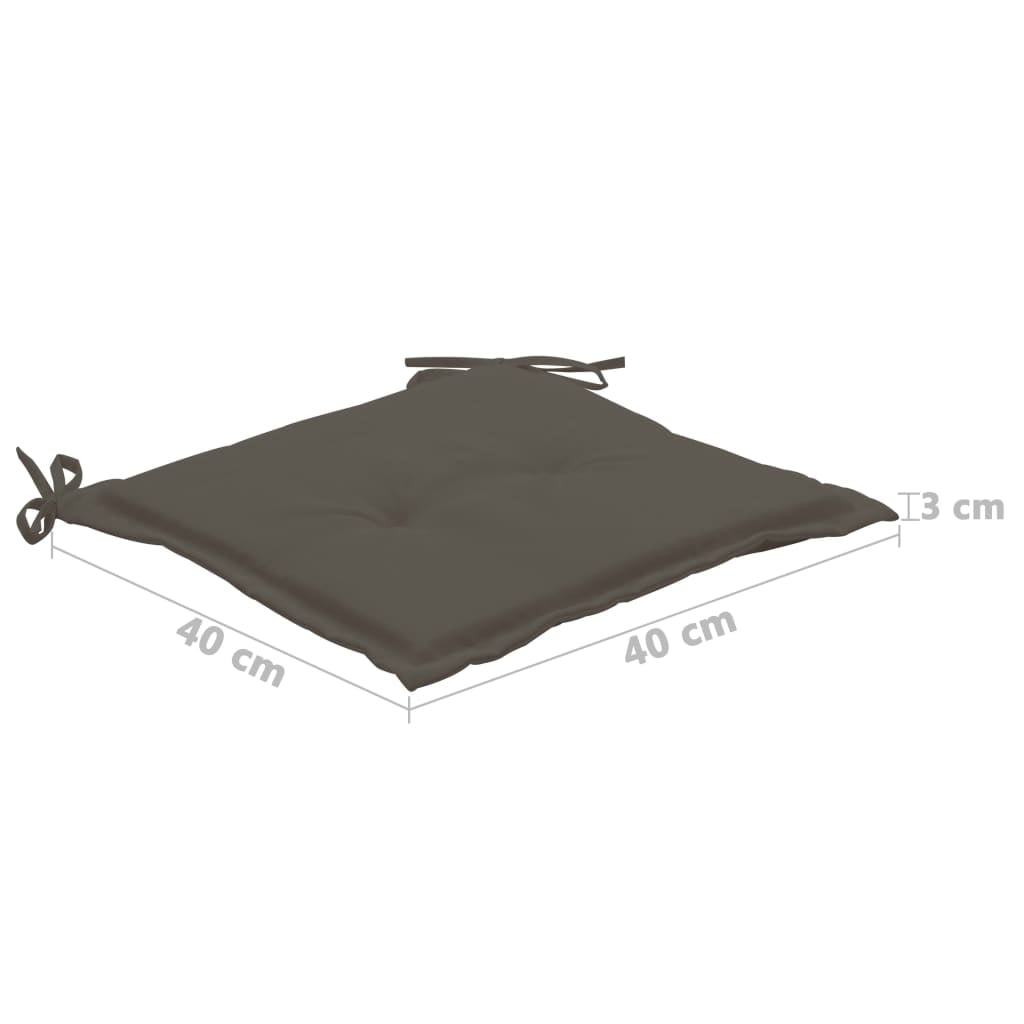 Patio Bench Cushion Pad Backrest, Thicken Tufted Chair Pad Seat Cushion, Anthracite