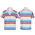 thumbnail image 3 of Nueva película Barbi Allen manga corta colorida rayas playa traje camisa Unisex adultos niños Halloween fiesta Cosplay disfraz uniforme, 3 of 4