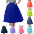 thumbnail image 6 of Women Tutu Skirt Women's Mini/Midi/Maxi Tulle Skirt 1950s Vintage Tutu for Women and Big Girls Womens Tutu Skirt 80s for Women Holiday Tutus for Women and Girls, 6 of 6