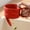Red, variant on Hanging Kitchen Sink Strainer Basket, Space-Saving Faucet Hanging Drain Basket, Plastic Over Sink Food Strainer for Vegetable Washing, Kitchen Sink Food Scrap Catcher for Daily Rinsing