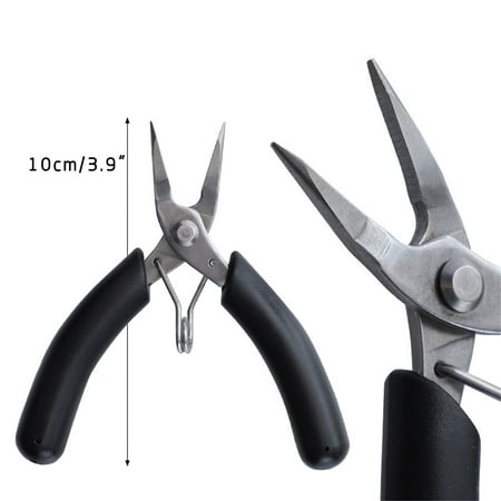

Stainless Steel Mini Pliers Pointed Nose Pliers Flat Nose Curved Nose Pliers