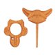 thumbnail image 2 of Lindo Animal Otoño e Invierno suéter broche de madera bufanda suéter forma de alfiler decoración hebilla fija, 2 of 2