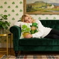 thumbnail image 6 of St. Patrick's Day Pillow Cover 18x18 Inch, Decorative Shamrock Throw Pillow Case for Couch Bed, 6 of 6