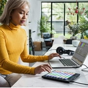 Novation Launchpad Mini [MK3] - Portable MIDI 64-Pad, USB Grid Controller for Ableton Live, Black