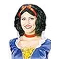 thumbnail image 2 of Livre d'Histoire Perruque Princesse Snow White Sept Nains Disney Nœud Rouge Adulte Femmes, 2 of 4