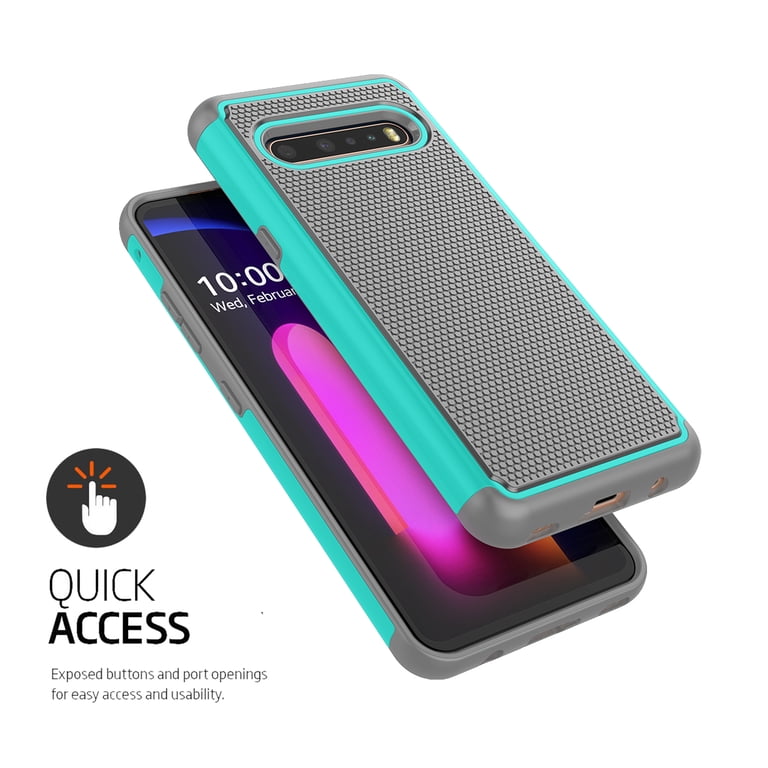 LG V60 Case, LG G9 ThinQ / LG V60 ThinQ Case, Takfox Hybrid Dual