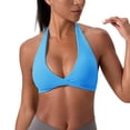 thumbnail image 1 of Women's Solid Color Four Rows Adjustable Wireless Bra Seamless Back Shaping and Breast Collection Yoga Sports Bras for Women, 1 of 6