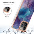 thumbnail image 6 of SaniMore for iPhone 13 Pro Max 6.7" Electroplated Marble Case, Clear Magnetic Case for iPhone 13 Pro Max Rugged PC & Soft TPU Transparent Cover with Wireless Charging, Purple, 6 of 8