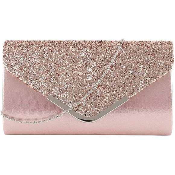 Women's Clutch Elegant Evening Bag Shiny Handbag