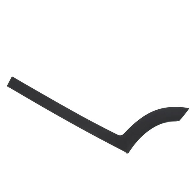 Rear Door Lower Molding Trim Black Side Trim Side Lower Door Protective Strip Replacement Easy Install ABS Material for2016 2021