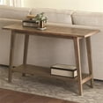 thumbnail image 2 of Steve Silver Milani Natural Wood Rectangle Sofa Table, 2 of 7