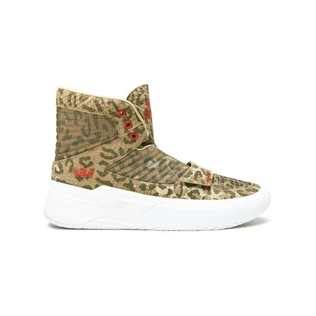 Supra Theory Mens Basketball Sneakers High Top Trainer Shoes Animal Print