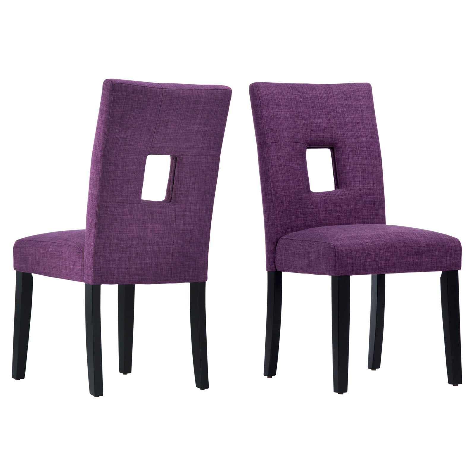 purple side chair