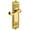 Lifetime Brass, variant on Grandeur Winnew_Sd_Na_Rh Windsor Solid Brass Rose Right Handed Single Dummy Door Lever -