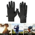 thumbnail image 4 of Callipe 1 Pair Winter Cycling Gloves Windproof Waterproof Touchscreen Anti-slip Thermal Cold Weather Men Women Full Finger Motorcycle Riding Gloves, 4 of 7