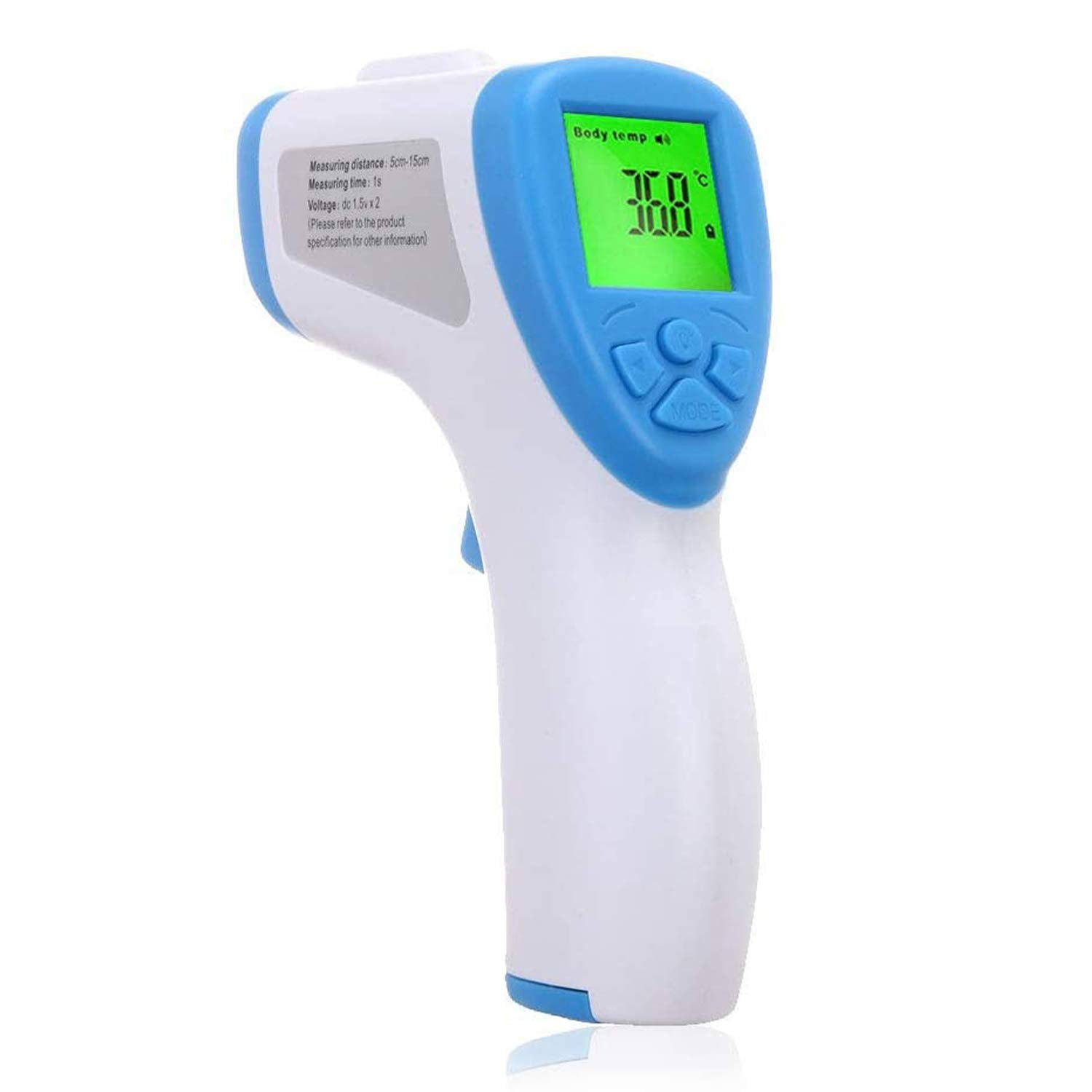 Digital Infrared NonContact Thermometer Forehead Temperature Gun