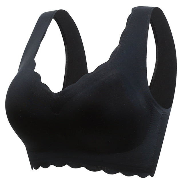 Women's Comfortable And Sexy Transparent Shoulder Strap Cordless Backless Spongeless With Convertible Shoulder Straps
